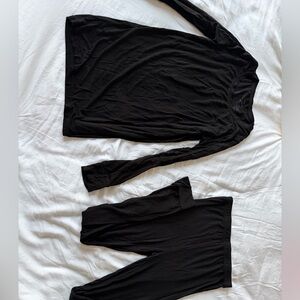 Little Sleepies Black Kids Pajama Set